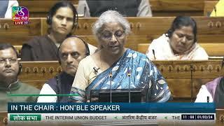 Finance Minister Nirmala Sitharaman's Budget Speech |  Interim Budget 2024