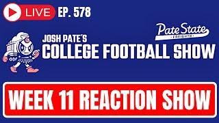 Week 11 Reaction Show: Alabama Rolls LSU | Ole Miss Owns UGA | Miami Falls | AP Poll vs JP Poll