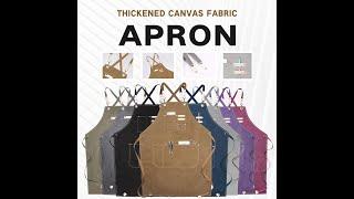 Do you know what a canvas apron looks like?