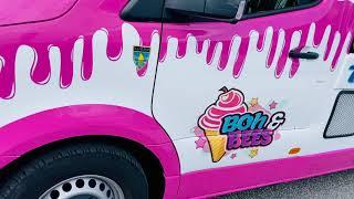 Boh & Bees - Whitby Morrison Mondial Lusso Ice Cream Van - new for 2020