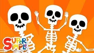 The Skeleton Dance | Halloween Song for Kids | Super Simple Songs