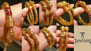 Tanishq latest Gold Hollow bangle collection starting Just 18 gram #youtube #trending #tanishq