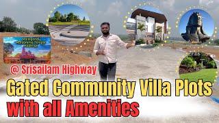 Fully Gated Community Villa Plots at Kadthal | Srisailam Highway Plots near Maisigandi Temple