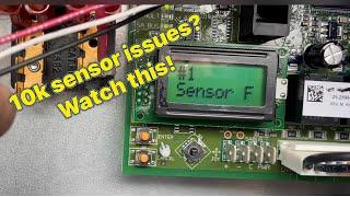 How to test a 10K Ohm Sensor! #hvac #airconditioner #repair #york