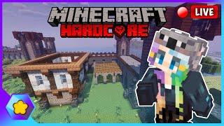 🟣Working on the Base! In HARDCORE MINECRAFT 1.21 - Survival Let's Play