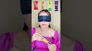 Random challengeblindfold  #funny #funnychallenge #fun #randomchallenge #missgarg #shorts #comedy