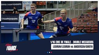 LEBRUN / LEBRUN vs ANDERSEN / GROTH | 1/8 finale | LINZ 2024