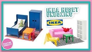 Ikea Huset - (Ikea Doll Bed) & Dollhouse Furniture Sets (Unboxing) 2018