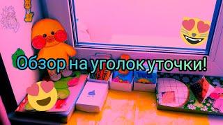 УГОЛОК УТОЧКИ!2ч/ОБЗОР НА КОМНАТУ УТОЧКИ!️