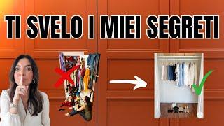 DECLUTTERING: I SEGRETI da esperta che ancora NON CONOSCI