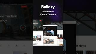 Buildzy - Construction Website Template / Perfect for Builders & Contractors