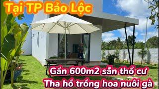 Nhà vườn thiết kế đẹp, rộng rãi tại Thành Phố Bảo Lộc, Lâm Đồng#datbaoloc #datdalat