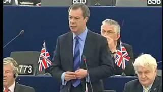 Farage exposes EU arrogance (puts Sarkozy, Pottering & Schulz in place)