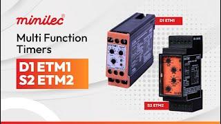 Multi Function Timers | D1 ETM1 | Minilec