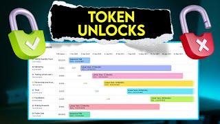 How to track Crypto Token Unlocks? How it affect the price?