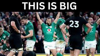 IRELAND v NEW ZEALAND DRAMA IN DUBLIN INCOMING