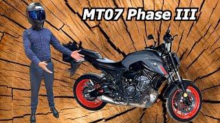 دراجتي محبوبتي ومعشوقة الجميع /  Test Bike / YAMAHA MT07 Phase 3