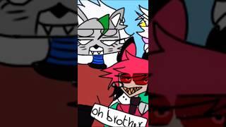 OH BROTHER! | Hazbin hotel x Security breach| Alastor x Glamrock Roxy #alastor #glamrockfoxy