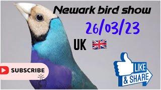 NEWARK BIRD SHOW UK  26/03/23 part [ 2 }     4K quietly نمايشگاه پرندگان زينتي قسمت دوم انگليس