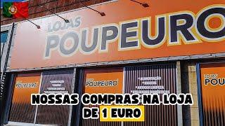 NOSSAS COMPRAS NA LOJA DE 1 EURO DEPOIS DE 4 MESES!! PREÇOS MAIS ALTOS? CUSTO DE VIDA AUMENTOU EM 