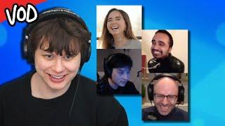 chat sent me clips to try to make me laugh.. and i did!