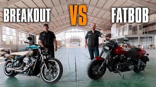 Softail Breakout vs Fatbob | Harley-Davidson Dubai