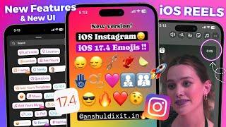 iOS INSTAGRAM For Android  | iOS 17.4 EMOJIS + Reels Like iPhone | Honista iPhone Story