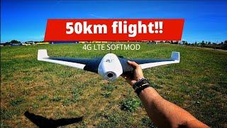 50km!! Parrot DISCO Unlimited Range! 4G LTE softmod.