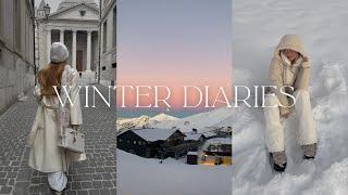 Winter Diaries ️ ️ A Winter Wonderland Trip To Geneva & Megève  *Skiing, Amazing Food & Outfits*