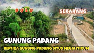 HEBOH..! Gunung Padang Akan Ditutup, Replika Gunung Padang Situs Megalitikum Terbesar di Dunia