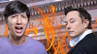 Elon Musk crypto bros DESTROY BANKS