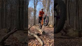 Log Rides? 🪵🫳 #fatbike