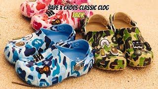 BAPE x Crocs Classic Clog Pack