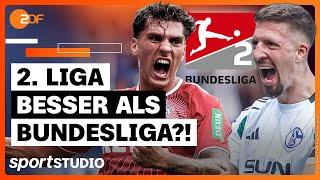 Mehr Spannung und Attraktivität? 2. Bundesliga wird zunehmend beliebter | Bolzplatz | sportstudio