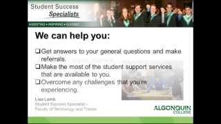 Student Services - Technology and Trades