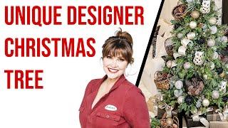 How to Decorate a Unique Designer Christmas Tree