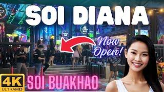 AMAZING SCENES in Thailand, Pattaya Soi Buakhao - Soi Diana + Second Road - 2024 - OCTOBER