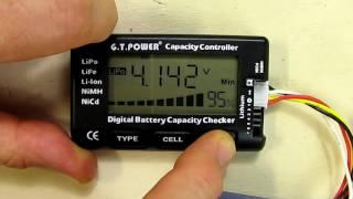 BEST RC Battery Tester -  CellMeter-7 Digital Battery Capacity Checker Controller Tester REVIEW