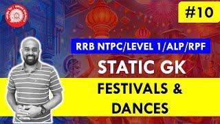 Festivals & Dances - RAILWAY EXAMS - STUDY PLAN - Revision Class