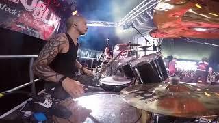 Infected Dead @ Bloodstock Open Air, 12.08.17 - Samsara (Drumcam) - Martin Tang