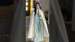 Mulan Hanfu new try on, beautiful!# #hanfu#Mulan style girl Hanfu#hanfuchinese  #beautiful