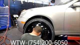 AceWhips.NET- WTW Customs Broward- First Infiniti G35 Coupe on 28" DUB Swyrl Floaters