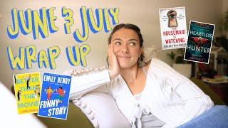 The 15 books I read in June & July | monthly reading wrap up