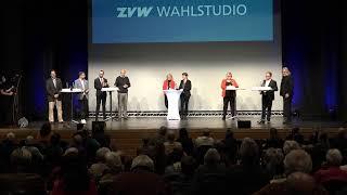 ZVW-Wahlstudio zur OB-Wahl in Schorndorf: Podiumsdiskussion mit den Kandidaten