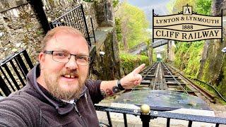 Lynton & Lynmouth Cliff Railway Devon Vlog 1st May 2022