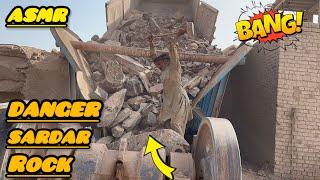 ‍️ASMR Giant Rock Quarry CRUSHING operations Impact Crusher Working Primary Jaw Crusher in action