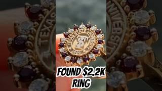 I Found A $2.2K Ring In The River!