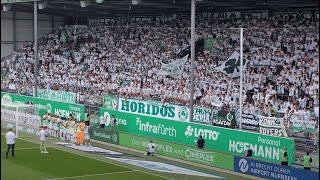 Atmosphere at Sportpark Ronhof: Home of SpVgg Greuther Fürth