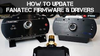 GUIDE - How to update Fanatec Firmware, Drivers & Fanalab