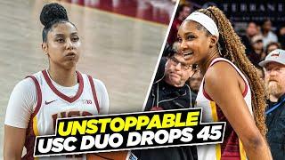 Juju Watkins & Kiki Iriafen Are A PROBLEM! | Duo Goes CRAZY Against Fresno State!